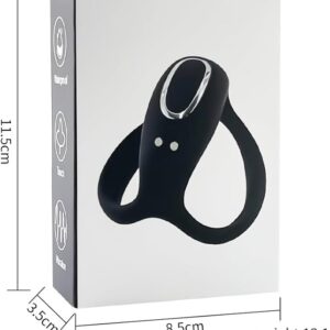 Uzaktan Kumandalı Penis Halkası Titreşimli G-Noktası ve Perine Masajı