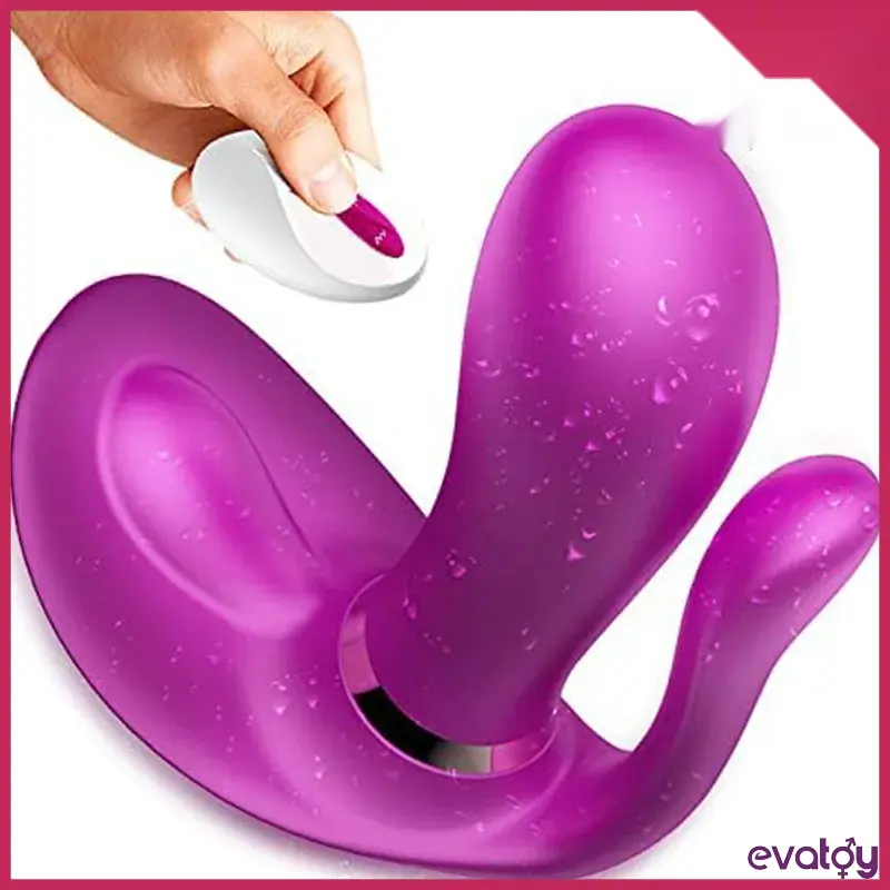 Athen Giyilebilir G-Spot Klitoris ve Anal Vibratör