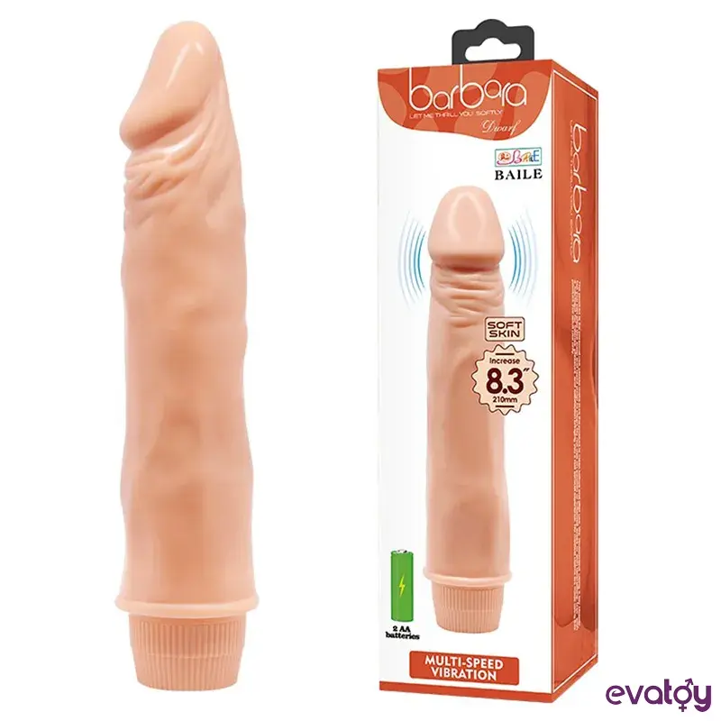 Barbara 21,5 Cm Gerçekçi Güçlü Vibratör
