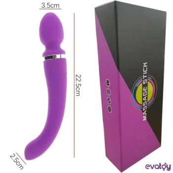 Çift Taraflı 10 Modlu Pelvik Taban V Wand Vibratör - Görsel 6