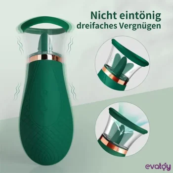 Evatoy Clit Sucker Emme Yalama Orgazm Vibratör - Görsel 6