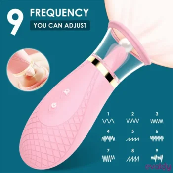 Evatoy Clit Sucker Emme Yalama Orgazm Vibratör - Görsel 5