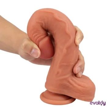 Evatoy Long Calling Çift Katmanlı Ultra Gerçekçi Dildo - Görsel 3