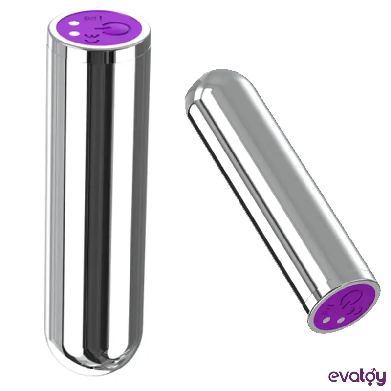 Evatoy Şarjlı Ultra Güçlü Mini Bullet Vibratör 7.5 cm
