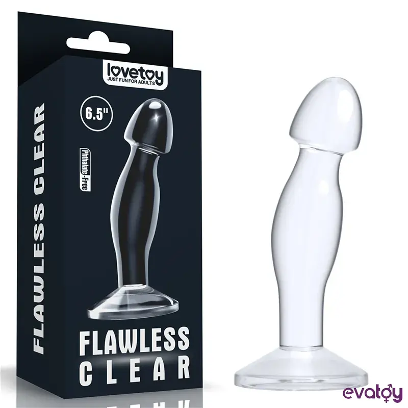 Lovetoy Flawless Clear 16.5 Cm Prostat Plug