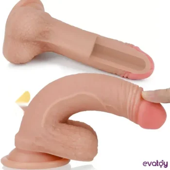 Lovetoy Nature Cock 18 Cm Çift Katlı Dildo - Görsel 4