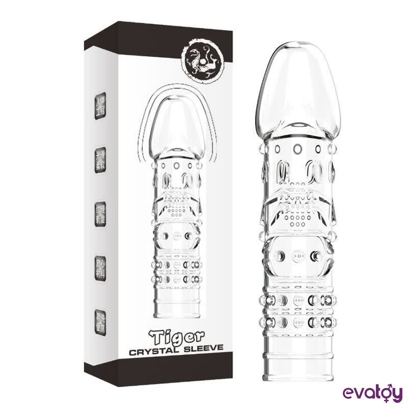 Evatoy Tiger Uzatmalı Penis Kılıfı Kabartmalı