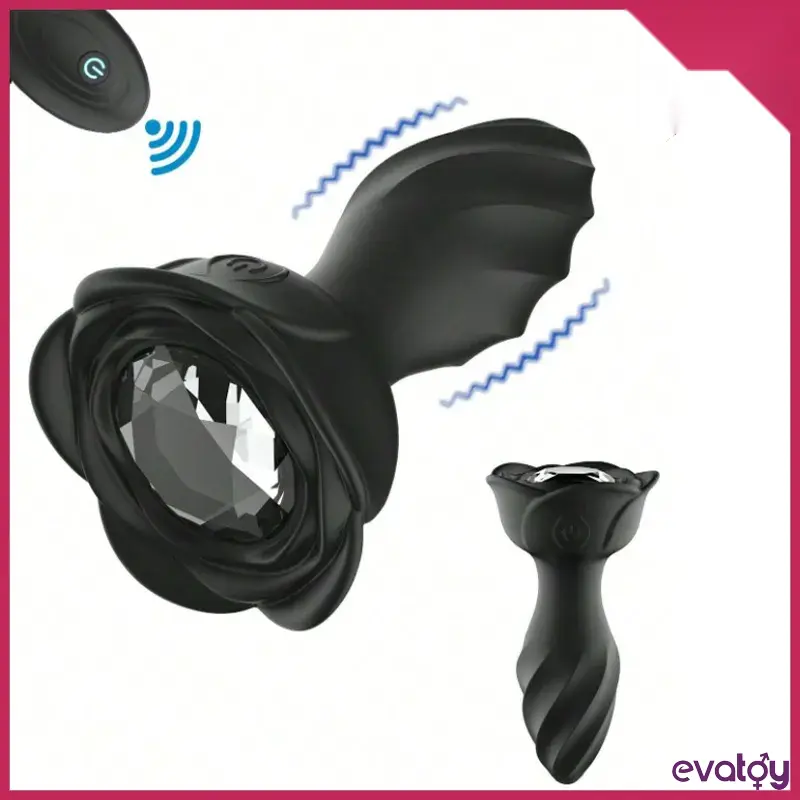 Wave Titreşimli Uzaktan Kumandalı Anal Plug