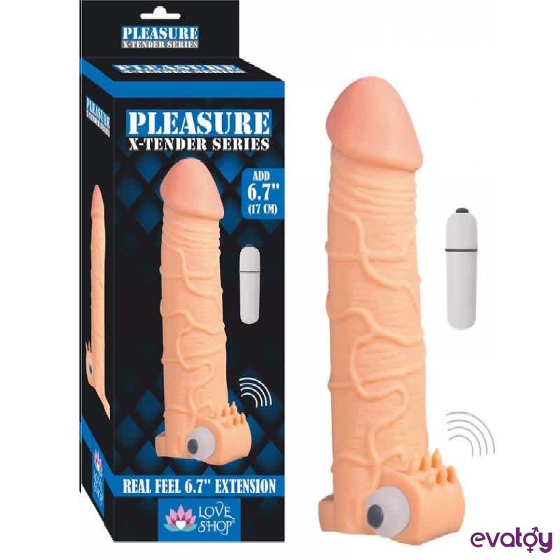 Evatoy Extra Sleeve 5 Cm Dolgulu 17 Cm SD Penis Kılıfı